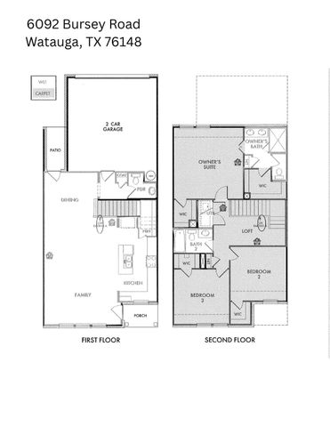 6092 Bursey Road, Watauga, TX 76148