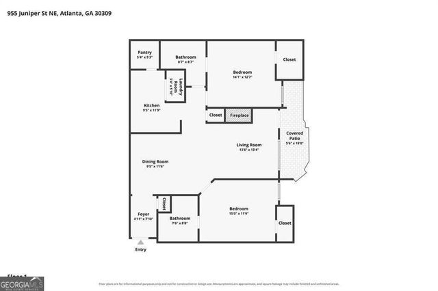 955 Juniper Street NE 4323, Atlanta, GA 30309