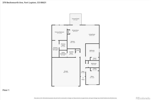 379 Beckwourth Avenue, Fort Lupton, CO 80621