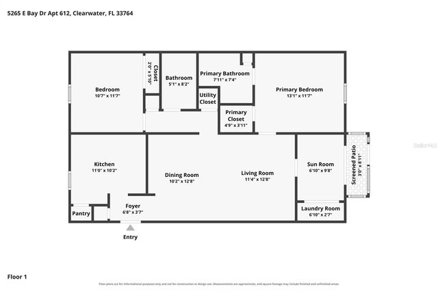 5265 E BAY DRIVE 612, Clearwater, FL 33764