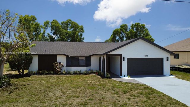 1648 Coral Point Drive, Cape Coral, FL 33990