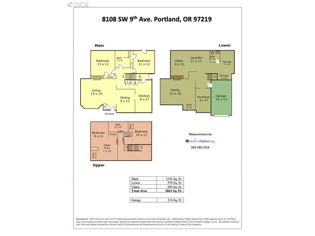8108 Sw 9TH Ave, Portland, OR 97219