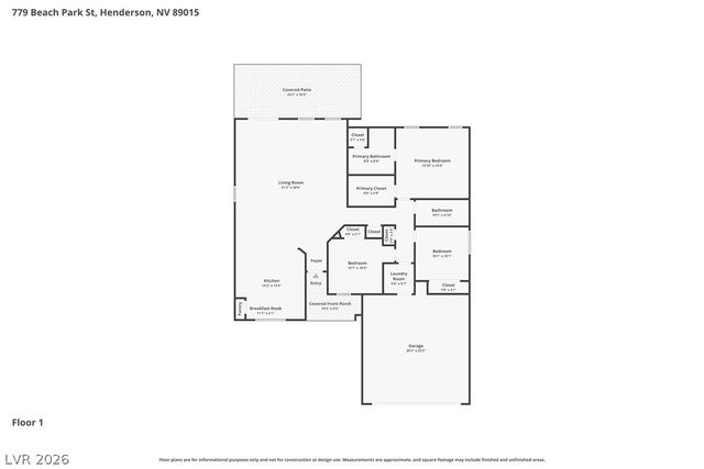 779 Beach Park Street, Henderson, NV 89015