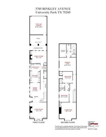 3705 Binkley Avenue, University Park, TX 75205