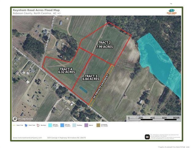 Raynham Road, Fairmont, NC 28340