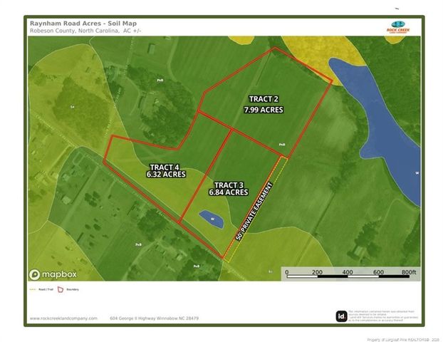 Raynham Road, Fairmont, NC 28340