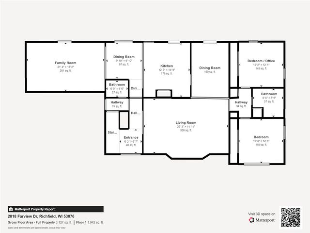 2818 Farview DRIVE, Richfield, WI 53076