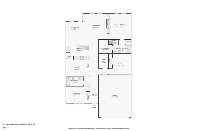 5225 Humbert Avenue, Fort Worth, TX 76107