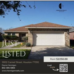 3002 Carmel Street, Houston, TX 77091