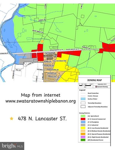 478 N LANCASTER ST, Jonestown, PA 17038