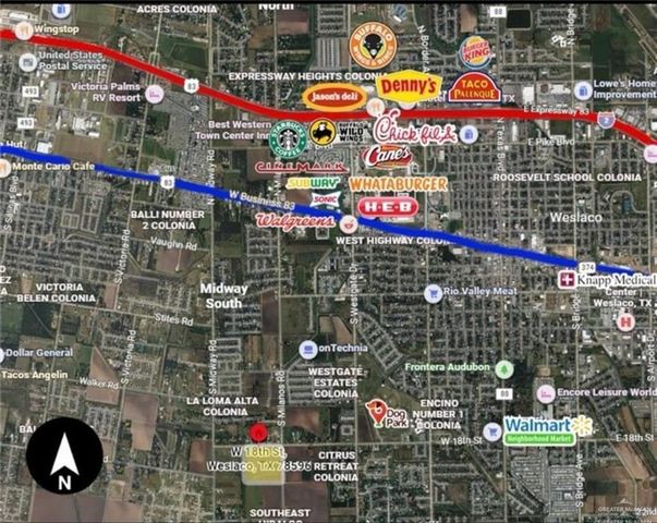 2600 Brown Street, Weslaco, TX 78570