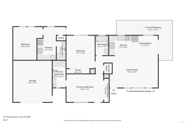 1477 Montgomery Drive, Vista, CA 92084