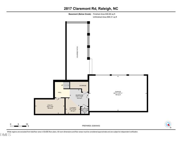 2817 Claremont Road, Raleigh, NC 27608