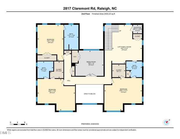 2817 Claremont Road, Raleigh, NC 27608