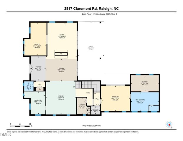 2817 Claremont Road, Raleigh, NC 27608