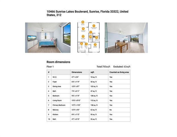 10466 Sunrise Lakes Boulevard 312, Sunrise, FL 33322