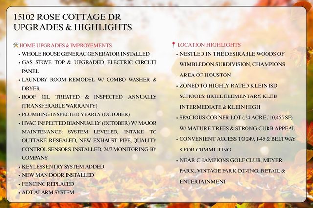 15102 Rose Cottage Drive, Houston, TX 77069