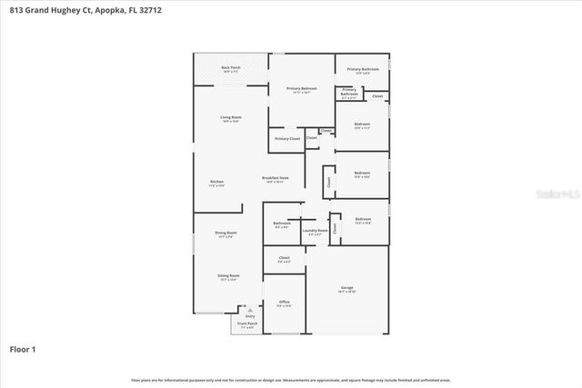 813 GRAND HUGHEY COURT, Apopka, FL 32712