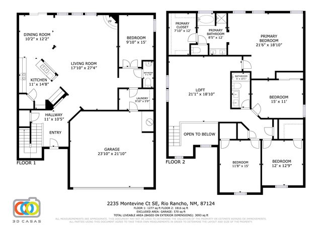 2235 Montevine Court SE, Rio Rancho, NM 87124
