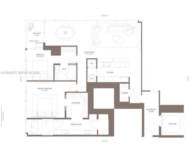 300 N Biscayne Boulevard 4608, Miami, FL 33132