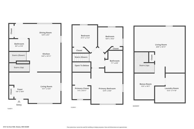 615 1st Avenue NW, Osseo, MN 55369