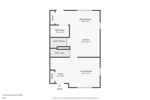 615 1st Avenue NW, Osseo, MN 55369