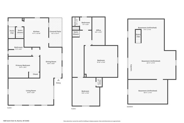 1609 St Clair STREET, Racine, WI 53403