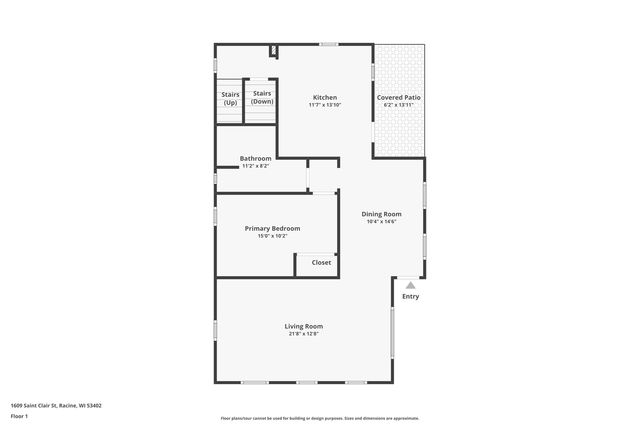 1609 St Clair STREET, Racine, WI 53403