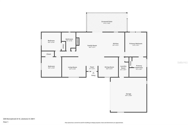 3203 BONNYBROOK DRIVE N, Lakeland, FL 33811