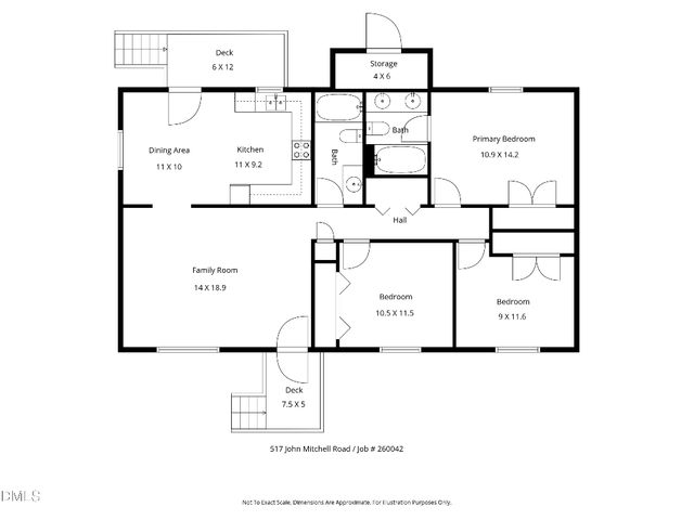 517 John Mitchell Road, Youngsville, NC 27596