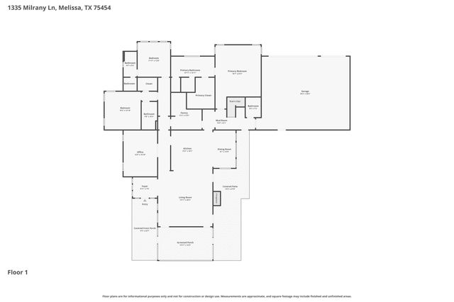 1335 Milrany Lane, Melissa, TX 75454