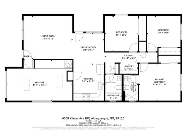 6008 Kilmer Avenue NW, Albuquerque, NM 87120