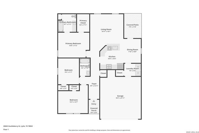 20045 Huckleberry St, Lytle, TX 78052