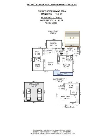 492 Falls Creek Road, Pisgah Forest, NC 28768