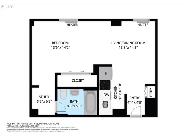 1005 Sw PARK Ave 605, Portland, OR 97205