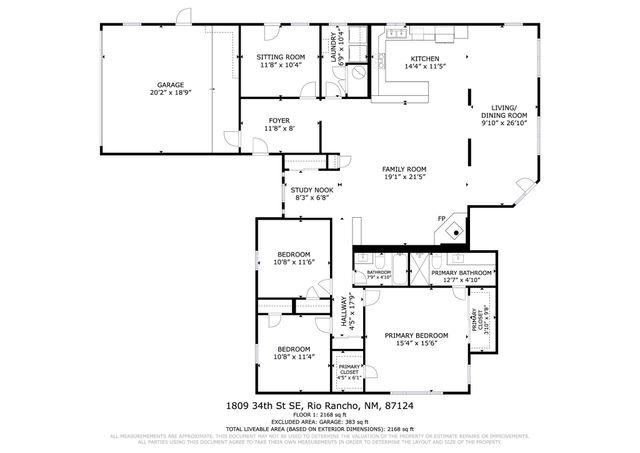 1809 34th Street SE, Rio Rancho, NM 87124