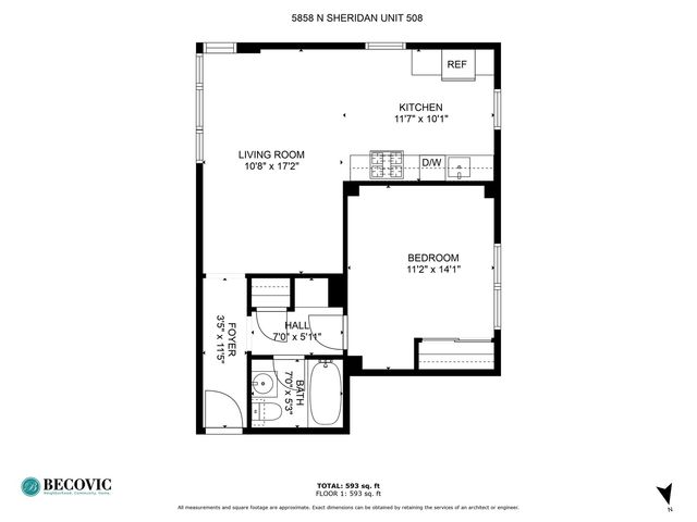 5858 N SHERIDAN Road 408, Chicago, IL 60660