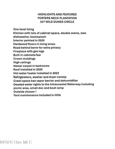 627 Wild Dunes Circle, Wilmington, NC 28411