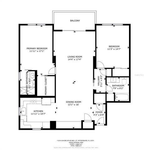 1120 N SHORE DRIVE NE 501, St Petersburg, FL 33701