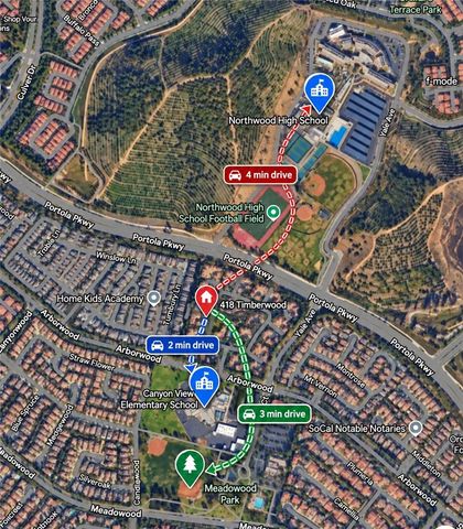 418 Timberwood, Irvine, CA 92620