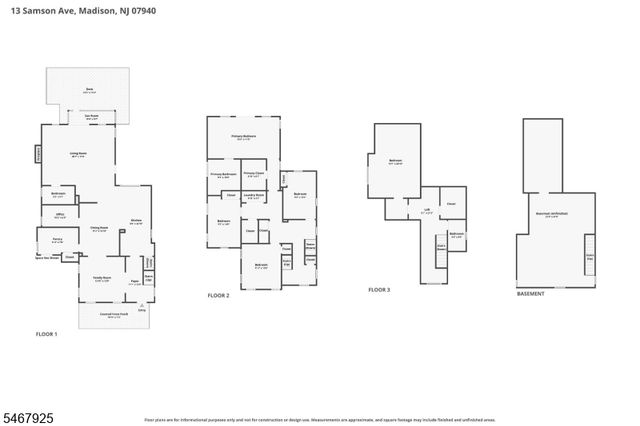 13 Samson Ave, Madison Boro, NJ 07940