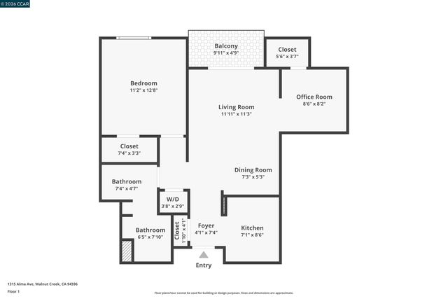 1315 Alma Ave 323, Walnut Creek, CA 94596