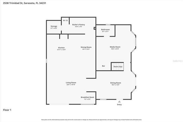 2538 TRINIDAD STREET, Sarasota, FL 34231