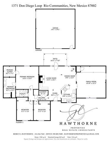1371 Don Diego Road, Rio Communities, NM 87002