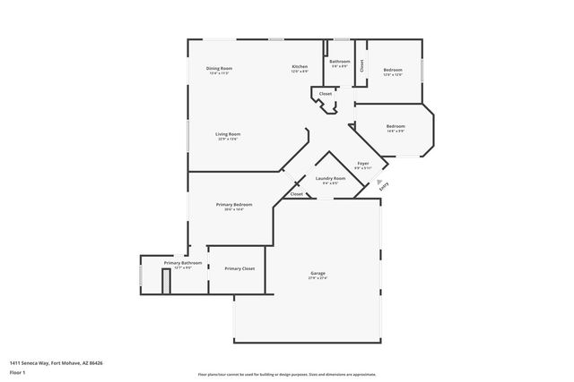 1411 E Seneca Way, Fort Mohave, AZ 86426