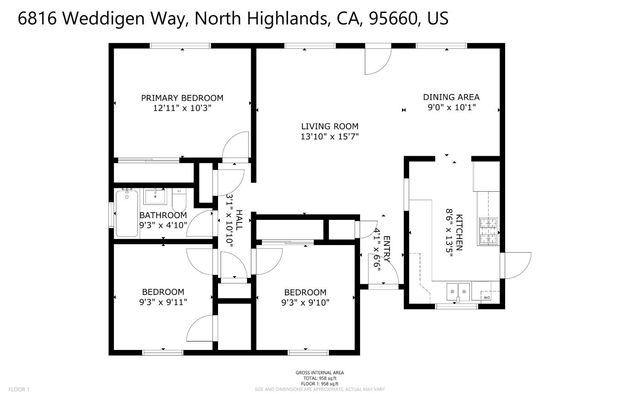 6812 Weddigen Way, North Highlands, CA 95660