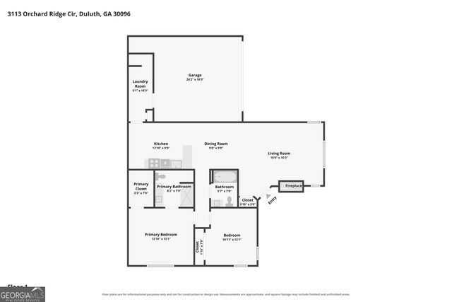 3113 Orchard Ridge Circle, Duluth, GA 30096