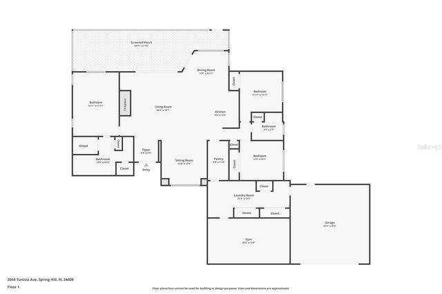 2044 TUNISIA AVENUE, Spring Hill, FL 34609