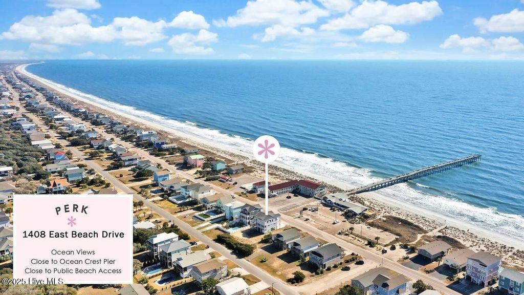 Image 4 of property listing at 1408 E Beach Drive, Oak Island, NC 28465