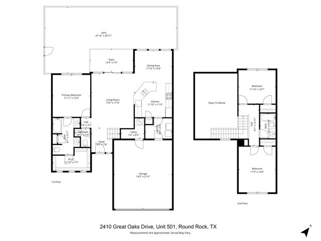 2410 S Great Oaks DR S 501, Round Rock, TX 78681